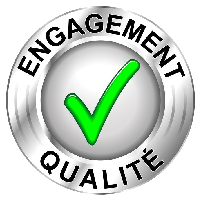 Soyez assuré de mon engagement et de la qualité. Engagement et qualité