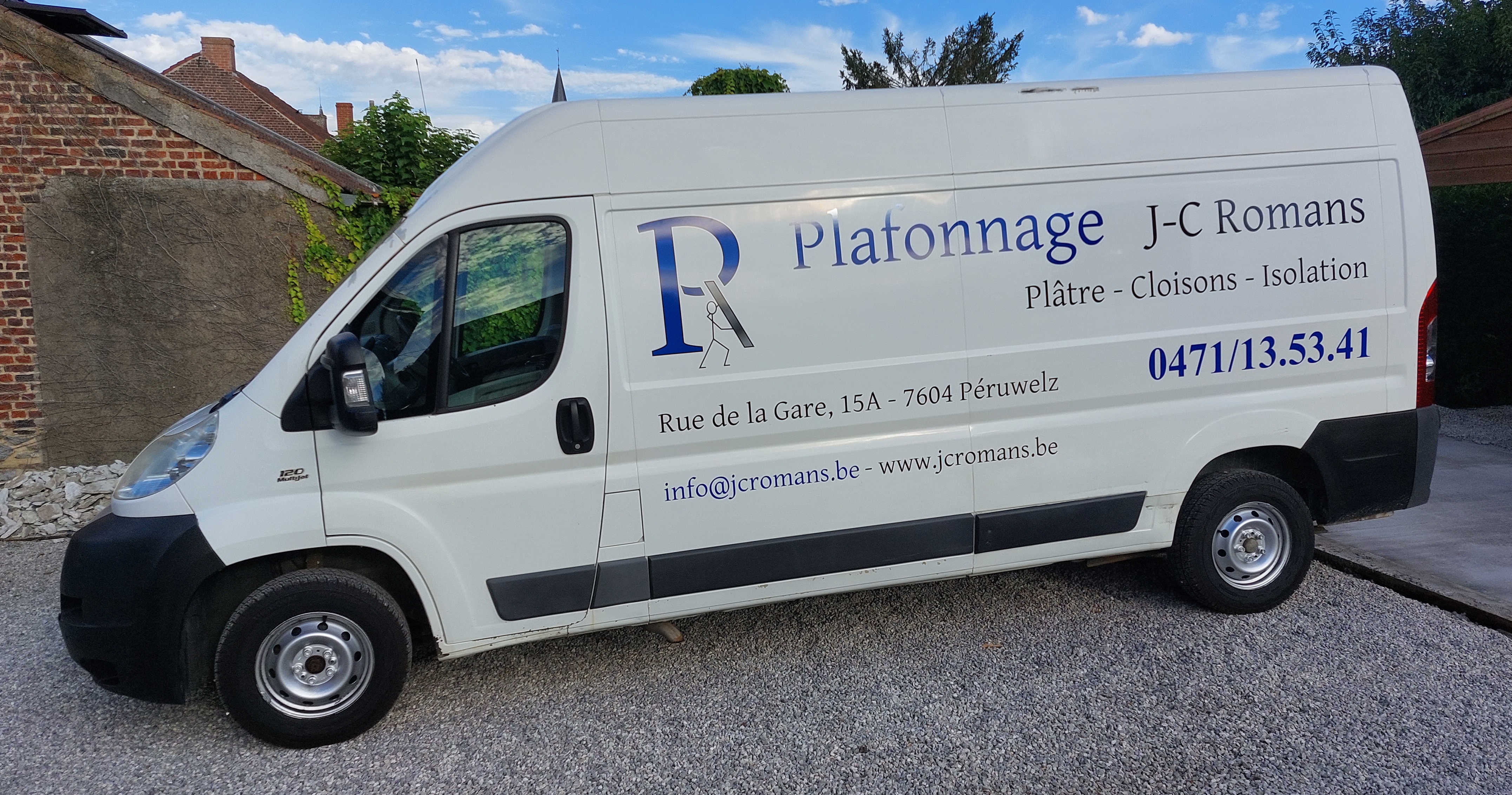 Camionnette d'entreprise